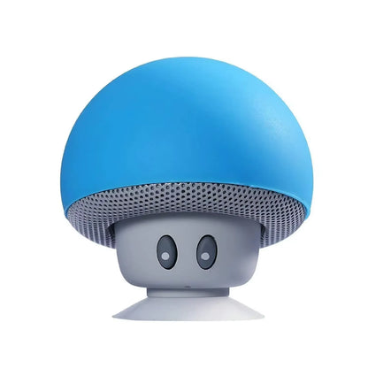 2025 Small Mushroom Cute Style Mini Wireless Bluetooth-Compatible Speaker Mp3 Music Player with Mic Waterproof