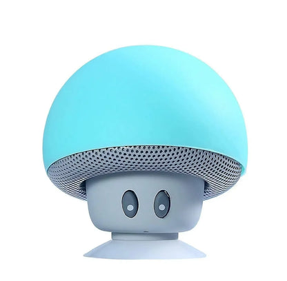 2025 Small Mushroom Cute Style Mini Wireless Bluetooth-Compatible Speaker Mp3 Music Player with Mic Waterproof