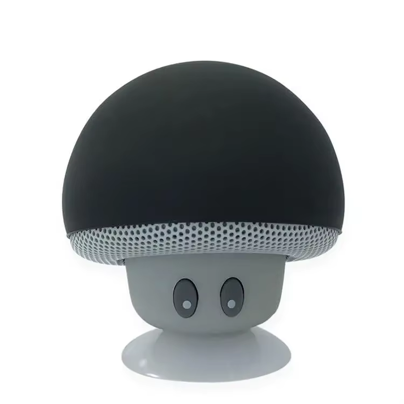 2025 Small Mushroom Cute Style Mini Wireless Bluetooth-Compatible Speaker Mp3 Music Player with Mic Waterproof